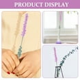 thumbnail image 3 of IDEANATEGRATE 2Ud Arreglo Floral Artificial De Lavanda Tejida Ideal Para Centros De Decorativos, 3 of 8