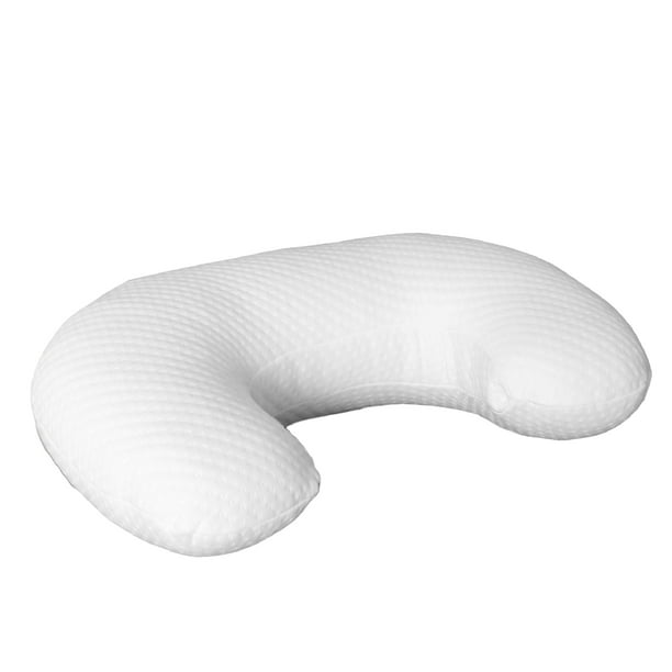 Almohada para Alimentar en Forma de U Color Blanca 70 X 49 X 19 cm Memory Foam COJIN DE LACTANCIA Walmart en linea
