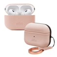 thumbnail image 1 of Funda de cuero Alto para AirPods Pro 2 con carga inalámbrica, rosa, 1 of 8