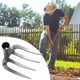 thumbnail image 5 of Rastrillo de Jardín de Acero de 4 Dientes | Cultivador y Desherbador de Hierro de Alta Resistencia | para Aireación Del Suelo, Horticultura y Paisajismo | Construcción Totalmente de Acero, 5 of 6