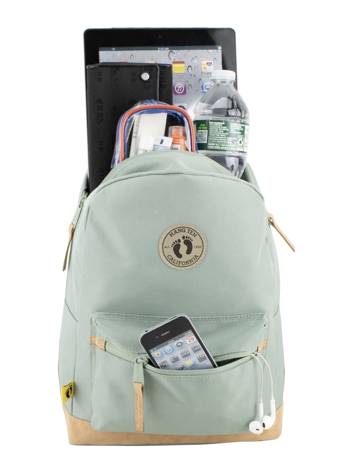 Hang Ten Wild Spirit Mini Backpack, Seagrass