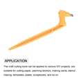 thumbnail image 5 of Unique Bargains Craft Cutting Tools, 360 Degree Rotating Blades Cutter with 15 Degree Blade, Yellow, 5 of 5