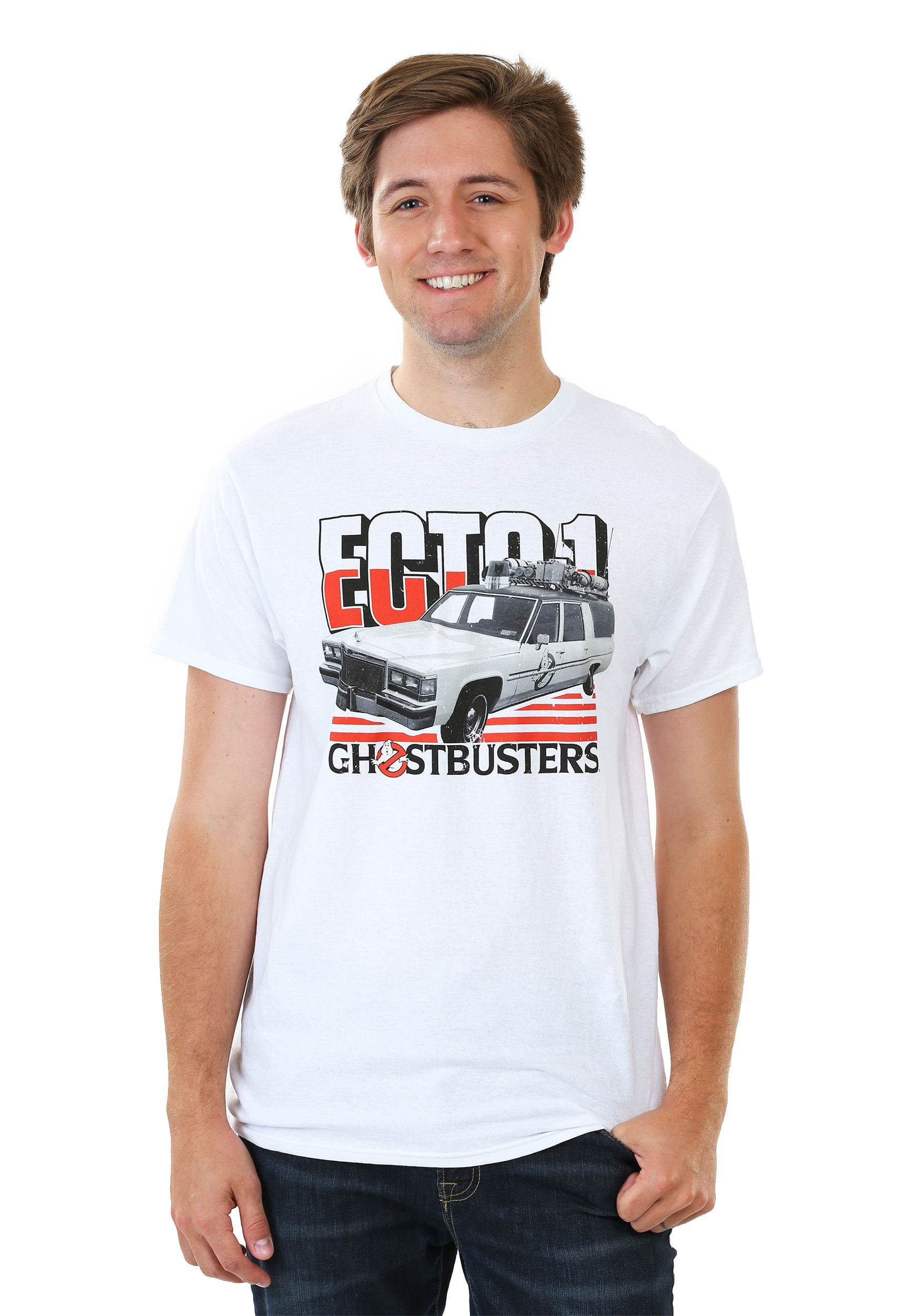 T-shirt macchina ecto1 - acchiappa fantasmi
