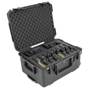 SKB Multi Hand Gun Case, 8 Gun Capacity, Custom Foam Interior, Waterproof, Black