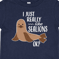 thumbnail image 4 of Inktastic I Just Really Like Sea Lions Ok Boys or Girls Baby T-Shirt, 4 of 5
