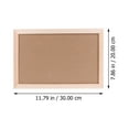 thumbnail image 3 of SHOWERORO Framed Pin Board Message Board Synthetic Material 2PCS Wall Decoration, 3 of 4