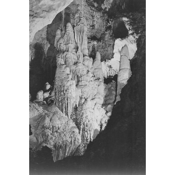 24x36 gallery poster, Ansel Adams, Carlsbad Caverns National Park, New Mexico
