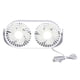 thumbnail image 3 of Ventilador Doble, Ventilador De Escritorio USB, Circulación De Aire, Carga USB Para Dormitorio, Escritorio, Hogar, 3 of 7