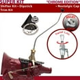 thumbnail image 1 of American Shifter  45RFE Shifter Kit Chrome 23 in. Swan Trim Kit Dipstick for F551D, 1 of 1