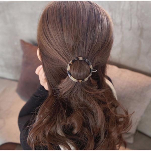 Barrettes For Thick Hair Geometric Ink Leopard Hairpin Hair Clips Hair Accessories Hair Clip for