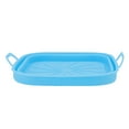 thumbnail image 3 of Fryer Pot Basket, Fryer Liners 20.5cm Square  High Temperature Resistant Folding Dishwasher Safe  For Home Blue,Red, 3 of 8