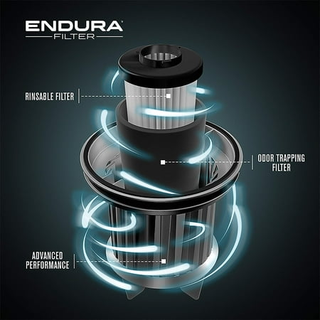 dirt devil filter endura f112 upright vacuum bagless trapping odor replacement cleaner suction walmart max carpet