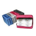 thumbnail image 2 of Flmtop 128 Discs DVD CD Holder Zipper Album Storage Case Wallet Carrying Bag Organizer, 2 of 10