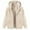 Beige 4, variant on Womens 2025 Winter Hooded Cardigans Jackets Zip Up Long Sleeve Fuzzy Fleece Warm Open Front Coats Outerwear with Pockets,Black 4,M