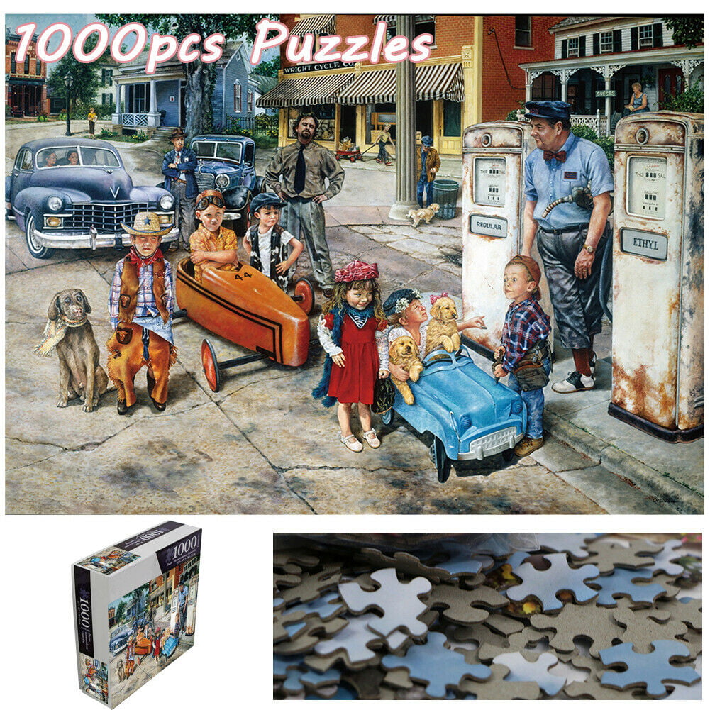 Adult 2000-piece Firework Puzzle Challenge Wooden Puzzle Set Creative Educational Children's Educational Game Toy