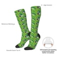 thumbnail image 4 of Hirioo large mouth green color bass fish for Adult Stockings Breathable Sock Non-Pilling,Contrasting Color Design, 4 of 6