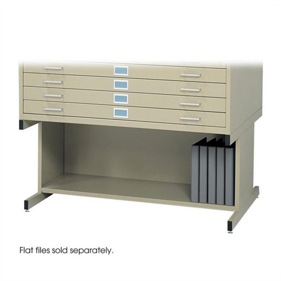 Safco File 20"H Open Base in Tropic Sand