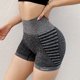 thumbnail image 2 of Pantalones cortos de yoga de cintura alta para mujer Sexy Leggings ajustados de elevación de cadera (gris) Tmvgtek Deportes Acuáticos, 2 of 6