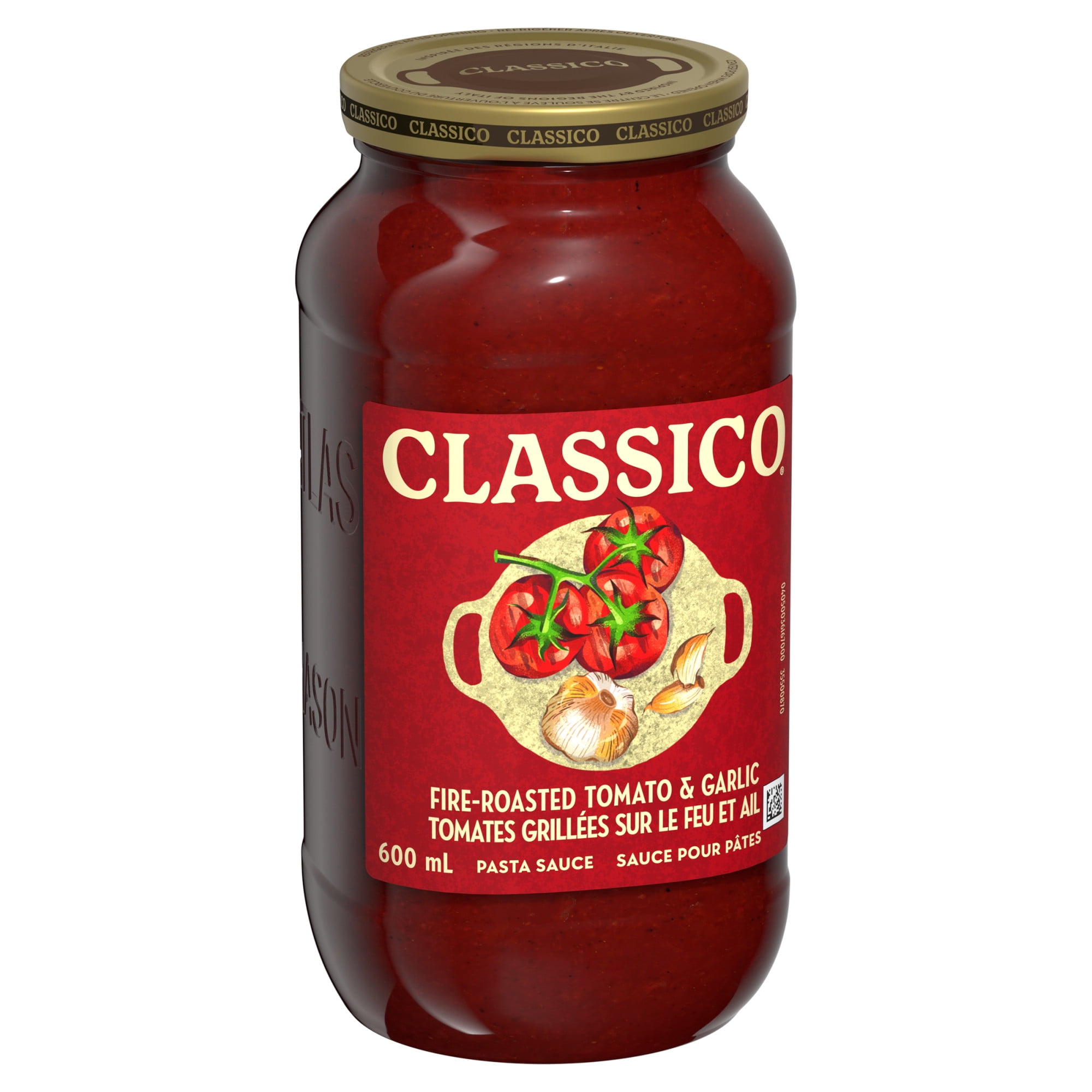 Classico Fire Roasted Tomato Garlic 600ML, Spreads, Classico Fire Roasted Tomato Garlic 600ML