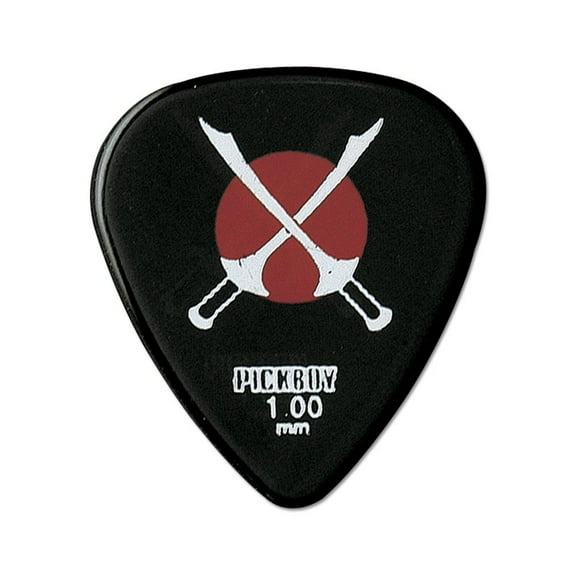 Pickboy Heavy Metal, Samurai Swords, Celltex, 1.00mm, 10 picks