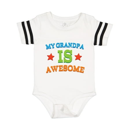 

Inktastic Grandpa is Awesome Gift Baby Boy or Baby Girl Bodysuit