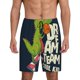 thumbnail image 1 of Fotbe Dinosaur Basketball Player Pantalones Cortos de Pijama para Hombre, Ropa de Dormir, Pantalones de Pijama Cortos para Hombre-Large, 1 of 6