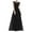 Black dresses for women, variant on Wedding Guest Dresses for Women Lace Patchwork High Waist Women's Swing Chiffon Formal Party Dress Round Neck Womens Dresses 2025 Solid Dresses