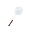 thumbnail image 2 of Rewenti Stainless Steel Slotted Spoon Indispensable Household Kitchen Tool Wood Like Handle Layout With Hook Ideal For Frying Food Straining, 2 of 6
