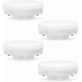 thumbnail image 1 of 4-Pack GX53 LED Bulbs, 7W Warm White 3000K, Non-Dimmable, Flicker-Free, 560 Lumens, Replacement for 50W Halogen or CFL 9W/13W, 1 of 4
