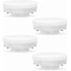 thumbnail image 1 of 4-Pack GX53 LED Bulbs, 7W Warm White 3000K, Non-Dimmable, Flicker-Free, 560 Lumens, Replacement for 50W Halogen or CFL 9W/13W, 1 of 4
