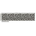 thumbnail image 3 of Ambesonne Modern Fabric by the Yard Upholstery, Contemporary Maze Pattern, 5 Yards, Charcoal Grey and Eggshell, 3 of 5