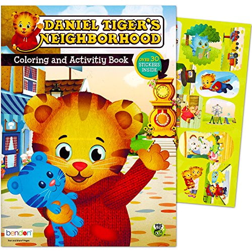 Download Daniel Tiger Coloring And Activity Book With Stickers Walmart Com Walmart Com