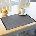 thumbnail image 3 of Mainstays Placemat Black Woven Cotton Polyester Blend, 14" x 19", 3 of 5