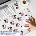 thumbnail image 4 of Long Mouse Pads for Desk,White Cow Head Pattern Desk Mats on Top Of Desks, Desk Mouse Pad Extra Large with 3mm Non-Slip Base and Stitched Edge for Gaming,Office,Work,Home 35.4"x15.7", 4 of 6