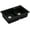 Black, variant on Karran Usa Qt-811 Quartz Qt 33" Drop In Double Basin Quartz Composite Kitchen Sink - Brown