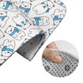 thumbnail image 5 of Yiaed Scarf Bear Print Bathroom Mat Set 2 Pieces Mat Anti-Skid Pad Ultra Soft and Absorbent Bathroom Bath Mat Contour Bath Rugs for Toilet Base, 5 of 6