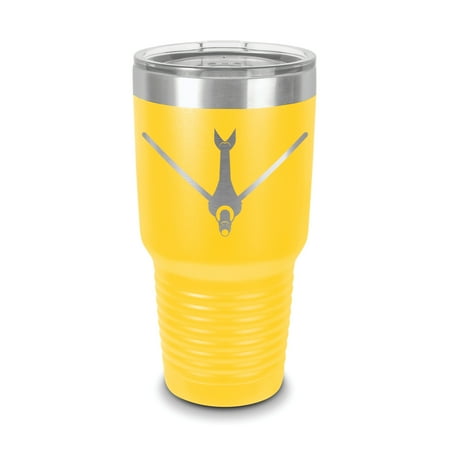

Boom Pod KC-130 / KC-135 Boom Pod Tumbler 30 oz - Laser Engraved w/ Clear Lid - Polar Camel - Stainless Steel - Vacuum Insulated - Double Walled - Travel Mug - kc130 kc135
