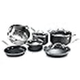 thumbnail image 3 of Granitestone Original 10 Piece Nonstick Cookware Set, Scratch-Resistant, Granite-Coated, Dishwasher and Oven-Safe Kitchenware, PFOA-Free Pots and Pans As Seen On TV, 3 of 4