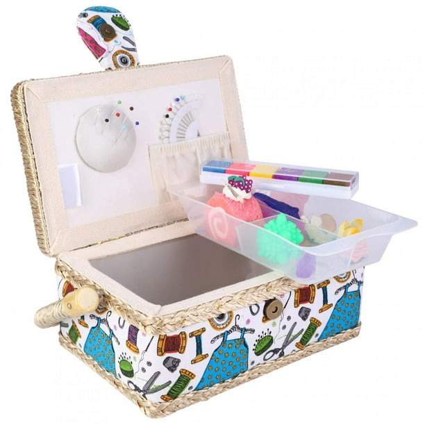 XZNGL Sewing Basket with Sewing Kit Accessories Sewing Supplies