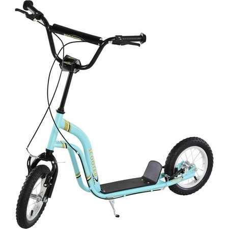 Trottinette Goplus Youth – 12 Pouces, Bleue, Pour Enfants 8+ (boîte Ouverte)