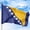 Bosnia and Herzegovina, variant on Greece Outdoor Flag (2x3ft) by DreamController - Durable, Fade-Resistant Polyester, Double-Stitched, Brass Grommets - HD Printed Southern Europe Flag - Made in USA