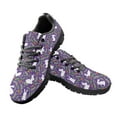 thumbnail image 2 of Psesaysky White Rabbits Printed Running Shoes for Lady Girl Students Comfortable Walking Shoes for School Breathable and Durable Sneakers, 2 of 7