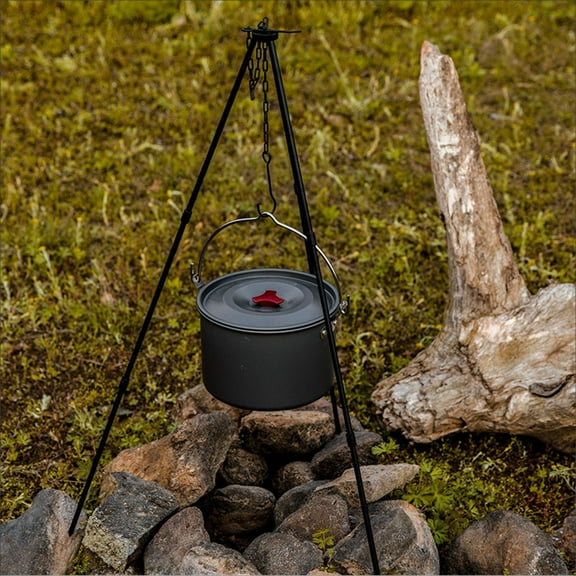 Large Witches Cauldron on Tripod with Lights, Black Plastic Bowls for Halloween Decor, Halloween Candy Bucket, Halloween Party Outdoor Decorations for Home Porch Outside (130cm)