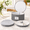 Salad Plate Case - 10" width x 6" height, variant on Dessert Plate Case - 8" width x 6" height, Holds 12 Plates with Felt Separators