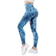 thumbnail image 4 of CONZONE Womens Yoga Leggings High Waist Leggings for Women Lightweight Stretch Tie Dye Gym Workout Yoga Pants Compression Tights, 4 of 5