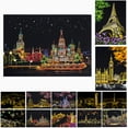 thumbnail image 2 of Coofit Scratch Paper Creative Magic Scratch Art Scratch Painting Scratchboard, 2 of 2
