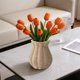 thumbnail image 5 of Jarrón tejido – Portaflores hechos a mano | Decoración del salón, exposición de flores secas, centro de mesa, utilería fotográfica | Acento decorativo | Oficios naturales, 5 of 5