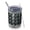 Black Cartoon Unicorn, variant on 12oz Tumblers Black Cartoon Unicorn Lightning Pattern Vacuum Insulated Stainless Steel Travel Tumbler Cups Mug with Lid and Straw for Beer,Coffee,Beverages with Cleaning Brush for Cold & Hot Drinks
