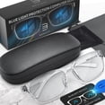 thumbnail image 2 of Gafas Benicci elegantes que bloquean la luz azul para hombres y mujeres, 2 of 7