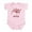 Petal Pink, variant on CafePress - Pink Cricket Infant Bodysuit - Baby Light Bodysuit, Size Newborn - 24 Months